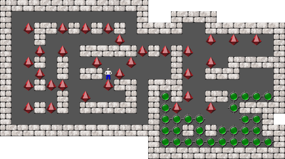 Sokoban Cosmac 8 level 23